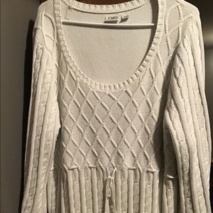 3/4 sleeve sweater